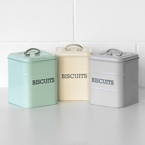 Square enamel retro biscuit - square,