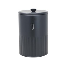 Biscuit Tin 1.5L Metal Black