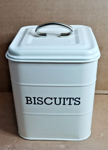 Biscuit tin airtight vintage - biscuit,