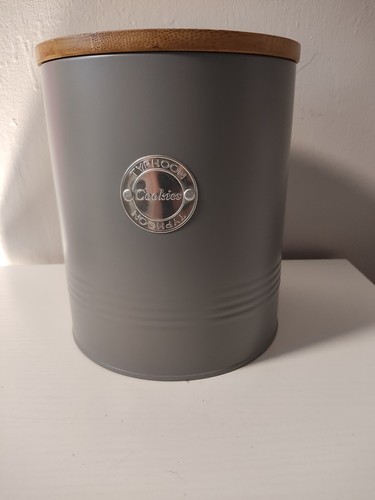Typhoon grey cookie tin - typhoon,