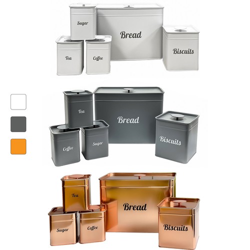 5pcs kitchen canister - kitchen, tea