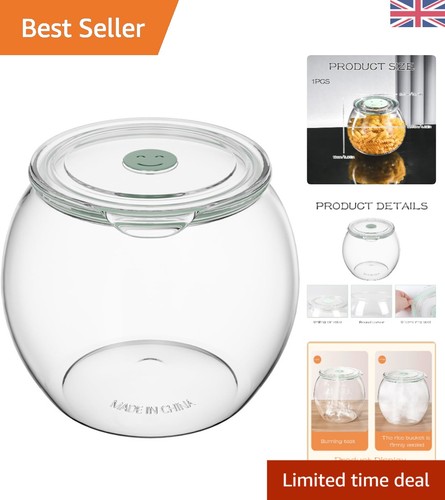 Clear plastic cookie jar with - plastic,