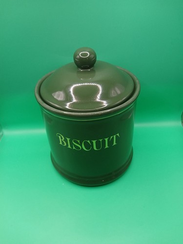 Ssi taiwan biscuit jar - taiwan, olive