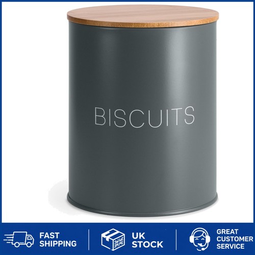 Durable grey biscuit barrel - durable,