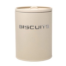 Biscuit Tin Cream Metal with