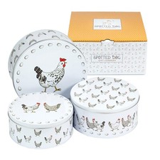 Cake Storage Tins Set of 3