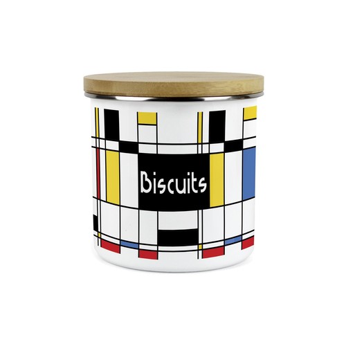 Retro biscuit tin art - tin,