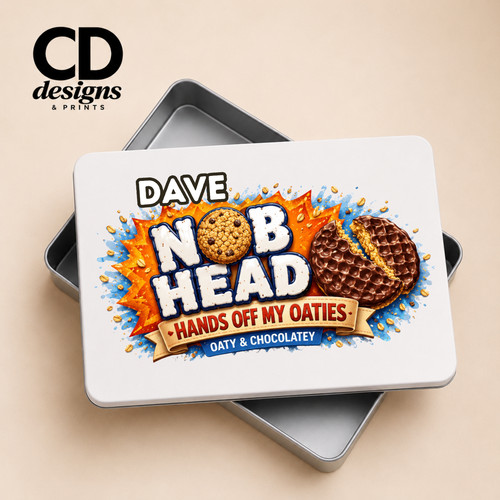 Personalised funny biscuit - personalised,