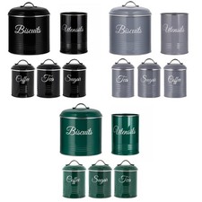 5 Piece Kitchen Canister Set