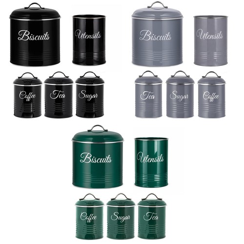 Piece kitchen canister - piece,