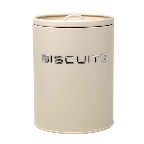 Biscuit tin cream - biscuit, metal