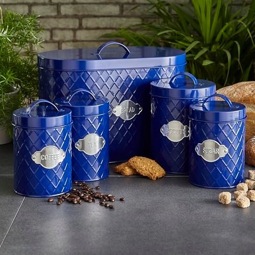 Kitchen canister set diamond - set,