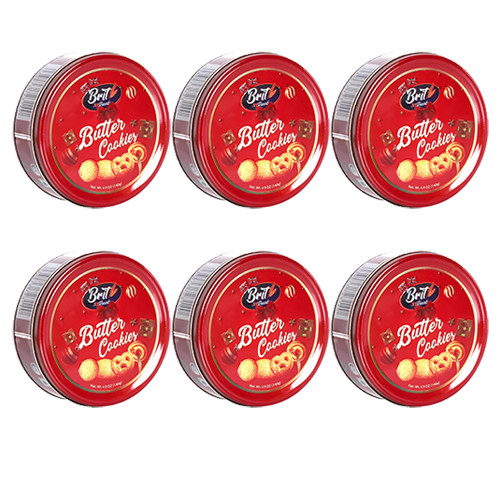 Brit biscuits butter - 6x,