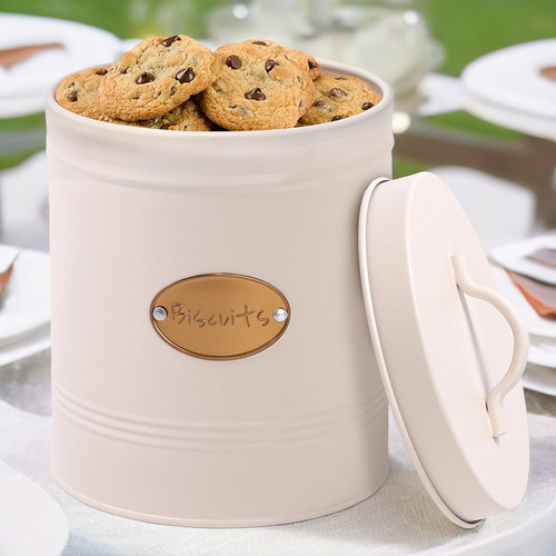 Biscuit tin airtight - tin, food